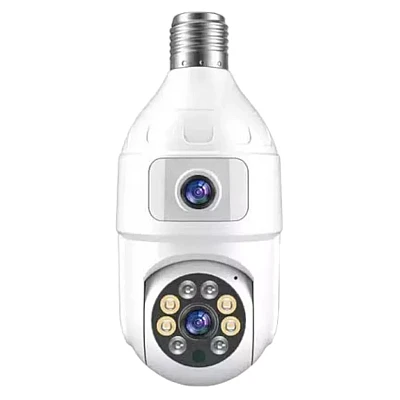 UB Camera de supraveghere tip bec JORTAN JT 9696 dubla E27 UB Camera de supraveghere tip bec JORTAN JT 9696 dubla E27