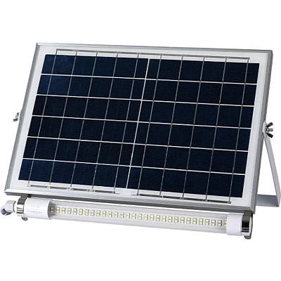 Tub led stil neon cu senzor de miscare si panou solar Tub led stil neon cu senzor de miscare si panou solar