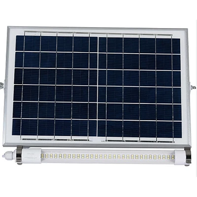 Tub led stil neon cu senzor de miscare si panou solar Tub led stil neon cu senzor de miscare si panou solar