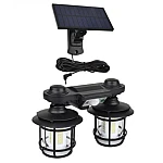 Lampa solara dubla cu senzor solar si telecomanda 20w 500 lumeni trei moduri de functionare
