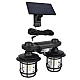 Lampa solara dubla cu senzor solar si telecomanda 20w 500 lumeni trei moduri de functionare Lampa solara dubla cu senzor solar si telecomanda 20w 500 lumeni trei moduri de functionare