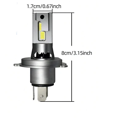 Set 2 Becuri auto LED Fq5 H4 F9 canbus 2 faze 180W/set 20000lm Set 2 Becuri auto LED Fq5 H4 F9 canbus 2 faze 180W/set 20000lm