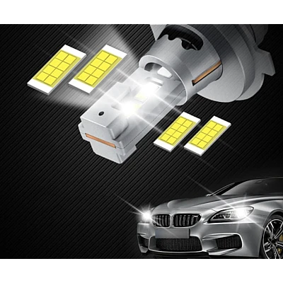 Set 2 Becuri auto LED Fq5 H4 F9 canbus 2 faze 180W/set 20000lm Set 2 Becuri auto LED Fq5 H4 F9 canbus 2 faze 180W/set 20000lm