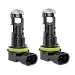 Set 2 Becuri auto LED K88 H11 canbus 280W/set cu lupa 28000lm