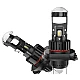 Set 2 becuri led cu lupa pro H4 LED K88 280w 12V 6500k 28000 LM Set 2 becuri led cu lupa pro H4 LED K88 280w 12V 6500k 28000 LM
