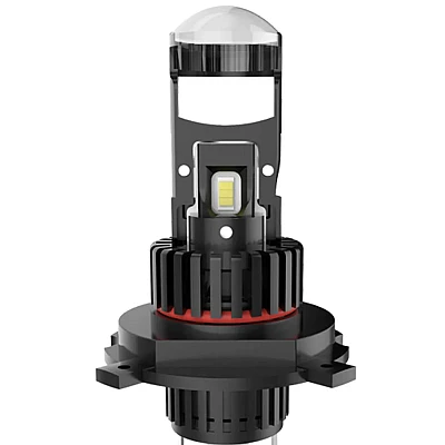 Set 2 becuri led cu lupa pro H4 LED K88 280w 12V 6500k 28000 LM Set 2 becuri led cu lupa pro H4 LED K88 280w 12V 6500k 28000 LM