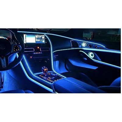 Banda LED auto design interactiv 6 m RGB impermeabil 12V 5W raza control 12 m control din aplicatie Banda LED auto design interactiv 6 m RGB impermeabil 12V 5W raza control 12 m control din aplicatie
