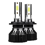 Set 2 becuri LED auto F2 H1 putere 100W temperatura 6000K lumina alba rece 12000 lumeni XL