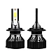 Set 2 becuri LED auto F2 H1 putere 100W temperatura 6000K lumina alba rece 12000 lumeni XL Set 2 becuri LED auto F2 H1 putere 100W temperatura 6000K lumina alba rece 12000 lumeni XL