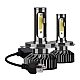 Set 2 becuri LED auto F2 H4 putere 100W temperatura 6000K lumina alba rece XL Set 2 becuri LED auto F2 H4 putere 100W temperatura 6000K lumina alba rece XL