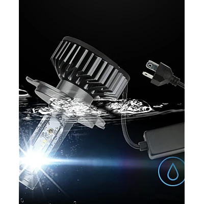 Set 2 becuri LED auto F2 H4 putere 100W temperatura 6000K lumina alba rece XL Set 2 becuri LED auto F2 H4 putere 100W temperatura 6000K lumina alba rece XL