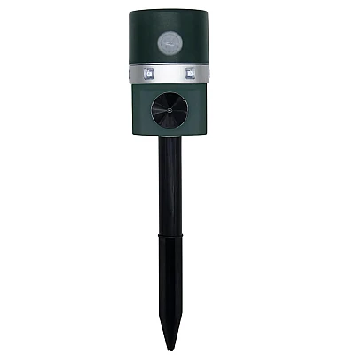 Aparat solar impotriva daunatorilor VERDE cu ultrasunete pentru gradina cu tarus Aparat solar impotriva daunatorilor VERDE cu ultrasunete pentru gradina cu tarus