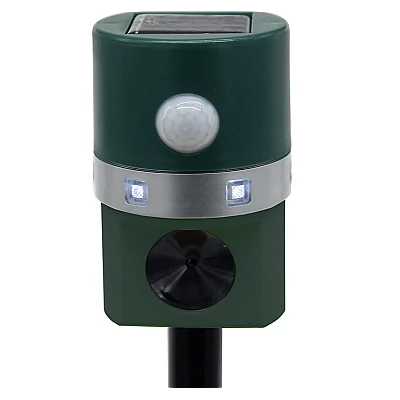 Aparat solar impotriva daunatorilor VERDE cu ultrasunete pentru gradina cu tarus Aparat solar impotriva daunatorilor VERDE cu ultrasunete pentru gradina cu tarus