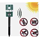 Aparat solar impotriva daunatorilor VERDE cu ultrasunete pentru gradina cu tarus Aparat solar impotriva daunatorilor VERDE cu ultrasunete pentru gradina cu tarus