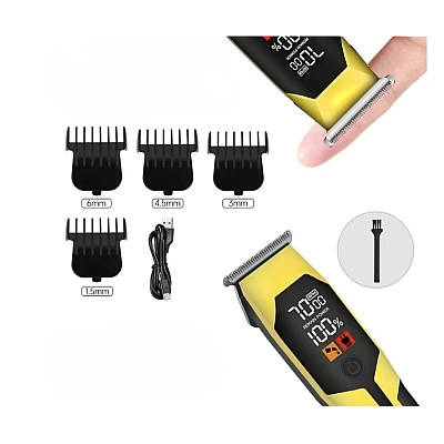 Trimmer de tuns profesional QLF366 cu display digital Trimmer de tuns profesional QLF366 cu display digital