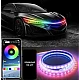 Banda decorativa Led Q D304 RGB pentru masina lungime 1, 8m 12V cu aplicatie