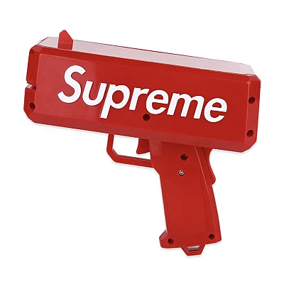Pistol de bani pentru petreceri Supreme functioneaza cu baterii Pistol de bani pentru petreceri Supreme functioneaza cu baterii