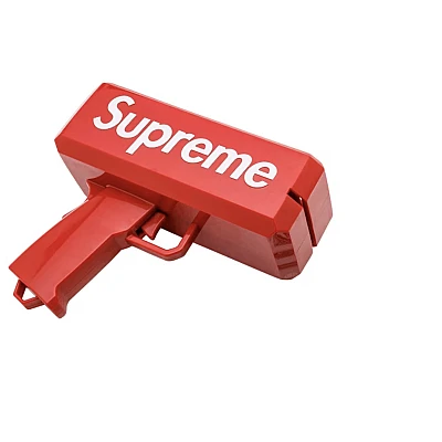 Pistol de bani pentru petreceri Supreme functioneaza cu baterii Pistol de bani pentru petreceri Supreme functioneaza cu baterii