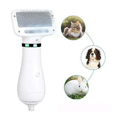 Perie 2 in 1 functie de uscator de par pentru animalele de companie Perie 2 in 1 functie de uscator de par pentru animalele de companie