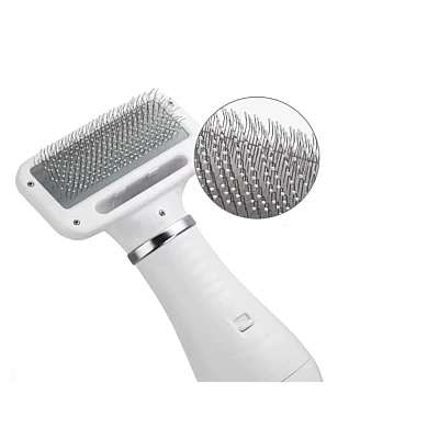 Perie 2 in 1 functie de uscator de par pentru animalele de companie Perie 2 in 1 functie de uscator de par pentru animalele de companie
