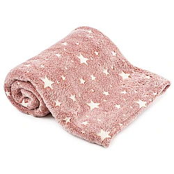 Patura 4Home Soft Dreams Stars luminoasa 150 x 200 cm