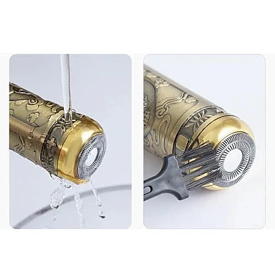 Set 2 in 1 Masina de Tuns + Shaver Ras cu precizie pentru Contur fara Fir Lame din Inox Incarcare USB Set 2 in 1 Masina de Tuns + Shaver Ras cu precizie pentru Contur fara Fir Lame din Inox Incarcare USB
