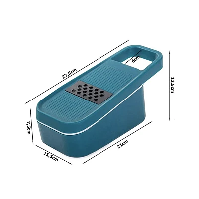 Razatoare Multifunctionala 5 in 1 pentru Legume si Fructe Lame Interschimbabile Razatoare Multifunctionala 5 in 1 pentru Legume si Fructe Lame Interschimbabile