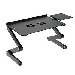 Masa laptop multifunctionala T8 reglabila 2 ventilatoare