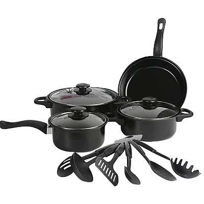 Set oale si ustensile bucatarie pentru gatit 13 piese Set oale si ustensile bucatarie pentru gatit 13 piese