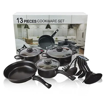 Set oale si ustensile bucatarie pentru gatit 13 piese Set oale si ustensile bucatarie pentru gatit 13 piese