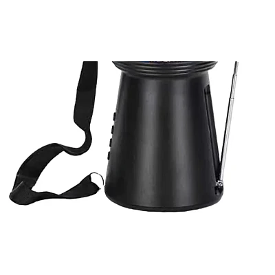 Boxa portabila bluetooth cu incarcare solara design Darbuka cu radio FM si lanterna Boxa portabila bluetooth cu incarcare solara design Darbuka cu radio FM si lanterna