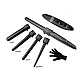 Ondulator 6 in 1 invelis ceramic 2 trepte temperatura 230 grade Manusa Negru Ondulator 6 in 1 invelis ceramic 2 trepte temperatura 230 grade Manusa Negru