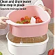 Dispozitiv de spalat manual Fructe/Legume perii din Nylon Dispozitiv de spalat manual Fructe/Legume perii din Nylon