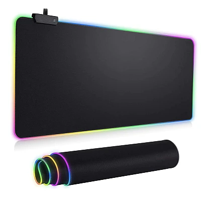 Mouse pad gaming cu iluminare LED RGB 30 x 80 cm Mouse pad gaming cu iluminare LED RGB 30 x 80 cm