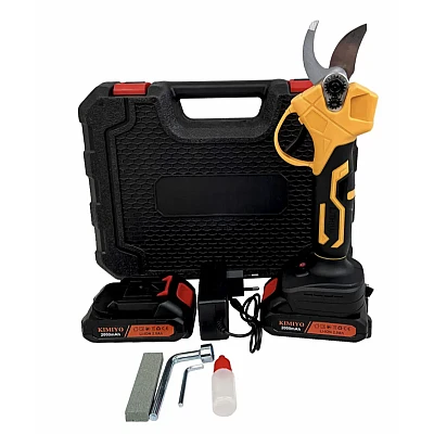 UB Foarfeca de gradina cu 2 acumulatori pentru vita de vie si crengi 88V 2Ah Galben UB Foarfeca de gradina cu 2 acumulatori pentru vita de vie si crengi 88V 2Ah Galben