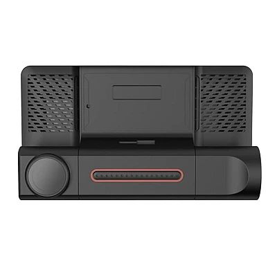 Camera auto de bord tripla Full HD 1080P 3 camere fata+interior+marsarier Senzor de coliziune G-senzor Filmare continua Vedere nocturna Camera auto de bord tripla Full HD 1080P 3 camere fata+interior+marsarier Senzor de coliziune G-senzor Filmare continua Vedere nocturna