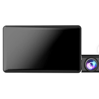 Camera auto de bord tripla Full HD 1080P 3 camere fata+interior+marsarier Senzor de coliziune G-senzor Filmare continua Vedere nocturna Camera auto de bord tripla Full HD 1080P 3 camere fata+interior+marsarier Senzor de coliziune G-senzor Filmare continua Vedere nocturna