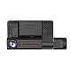 Camera auto de bord tripla Full HD 1080P 3 camere fata+interior+marsarier Senzor de coliziune G-senzor Filmare continua Vedere nocturna Camera auto de bord tripla Full HD 1080P 3 camere fata+interior+marsarier Senzor de coliziune G-senzor Filmare continua Vedere nocturna