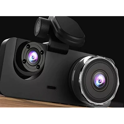 Camera tripla auto DVR 2 Full HD inregistrare automata Camera tripla auto DVR 2 Full HD inregistrare automata