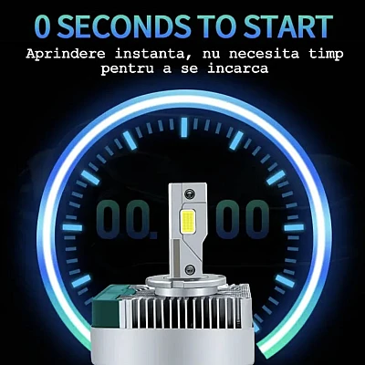 Set 2 becuri D5S led far auto xenon led 21000lm ORANGE Set 2 becuri D5S led far auto xenon led 21000lm ORANGE