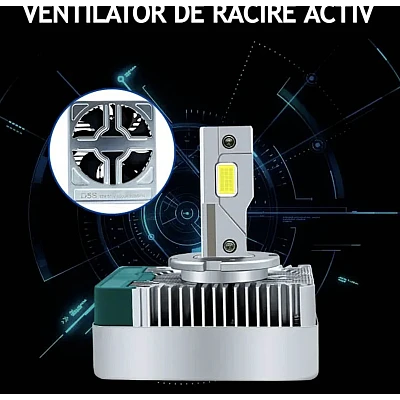 Set 2 becuri D5S led far auto xenon led 21000lm ORANGE Set 2 becuri D5S led far auto xenon led 21000lm ORANGE