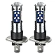 Set 2 becuri auto LED H3 cu lupa 60W 27 SMD 12V 6000K Set 2 becuri auto LED H3 cu lupa 60W 27 SMD 12V 6000K
