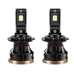 Set 2 becuri auto LED T8 H7 200W/set 20000LM