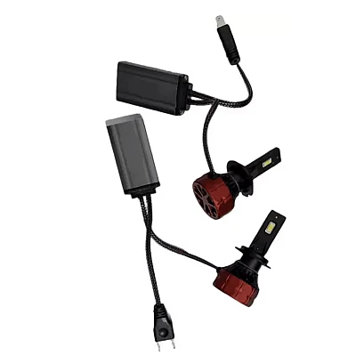Set 2 becuri auto LED T8 H7 200W/set 20000LM Set 2 becuri auto LED T8 H7 200W/set 20000LM