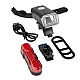 Set far si stop pentru bicicleta HY027 cu incarcare USB Set far si stop pentru bicicleta HY027 cu incarcare USB