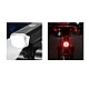 Set far si stop pentru bicicleta HY027 cu incarcare USB Set far si stop pentru bicicleta HY027 cu incarcare USB