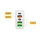 Incarcator priza 65W cu 3 porturi USB 2 porturi PD/Type C incarcare rapida Incarcator priza 65W cu 3 porturi USB 2 porturi PD/Type C incarcare rapida