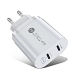 Incarcator de priza rapid PD cu USB C 2 porturi 40W