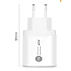 Incarcator de priza rapid PD cu USB C 2 porturi 40W Incarcator de priza rapid PD cu USB C 2 porturi 40W