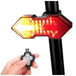 Set semnalizator bicicleta HYD 040 cu incarcare USB si telecomanda Set semnalizator bicicleta HYD 040 cu incarcare USB si telecomanda